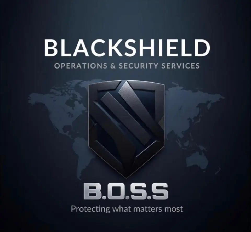 Blackshield Operations & Security Services branding